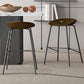Industrial Indoor Bar Stool Upholstered Bar Stool with Metal Base Clearhalo 'Bar Furniture' 'Bar Stools' 'bar_stools' 'furn' 'furn_bar_stools' 'Furniture' 'Kitchen & Dining Furniture' 7491651