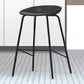 Industrial Indoor Bar Stool Upholstered Bar Stool with Metal Base Grey 1 Piece Clearhalo 'Bar Furniture' 'Bar Stools' 'bar_stools' 'furn' 'furn_bar_stools' 'Furniture' 'Kitchen & Dining Furniture' 7491660