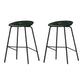 Industrial Indoor Bar Stool Upholstered Bar Stool with Metal Base Green 2 Piece Set Clearhalo 'Bar Furniture' 'Bar Stools' 'bar_stools' 'furn' 'furn_bar_stools' 'Furniture' 'Kitchen & Dining Furniture' 7491684