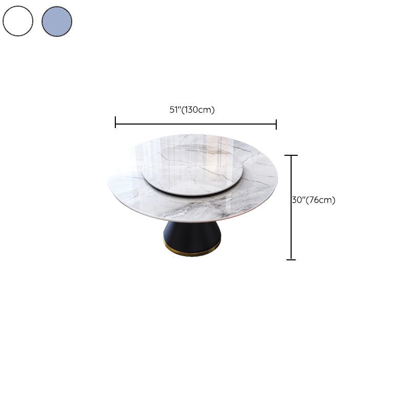 Mesa de comedor con tapa de mármol, mesa Convertible para cocina, comedor