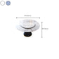 Mesa de comedor con tapa de mármol, mesa Convertible para cocina, comedor