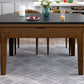 Mesa de comedor redonda Muebles de piedra estilo moderno con hoja abatible
