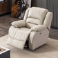 Contemporary Standard Recliner Solid Color Indoor Swivel Base Arm Metal Clearhalo 'Chairs & Seating' 'furn' 'furn_recliners' 'Furniture' 'Living Room Furniture' 'Recliners' 7491849