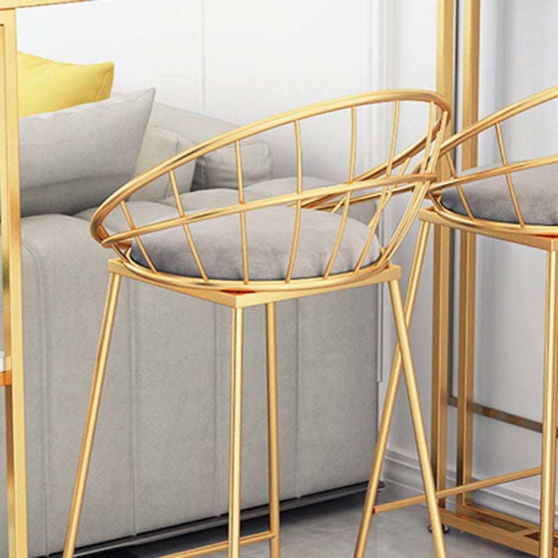 Tavolo da bancone in pietra rettangolare Glam Set tavolo da bar da 1/3 pezzi per soggiorno