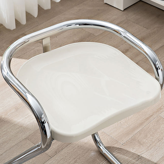 Industrial Metal Counter Stools Saddle Seat Counter Stool with Low Back