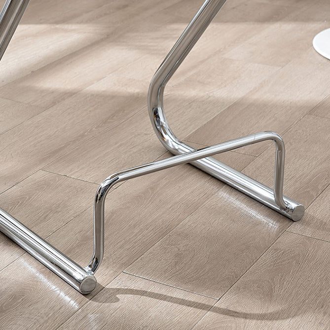 Industrial Metal Counter Stools Saddle Seat Counter Stool with Low Back