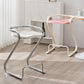 Industrial Metal Counter Stools Saddle Seat Counter Stool with Low Back