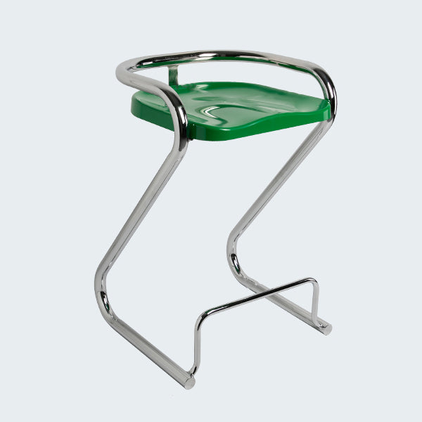 Industrial Metal Counter Stools Saddle Seat Counter Stool with Low Back