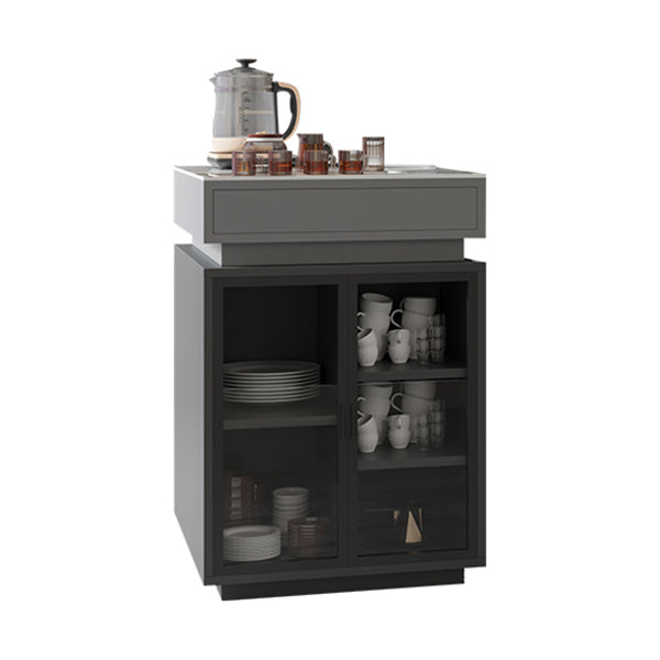 Mesa de comedor de piedra sinterizada, mesa con pedestal doble para cocina, comedor