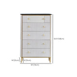 Mesa del aparador de mármol de tablero lateral contemporáneo con puertas para el comedor