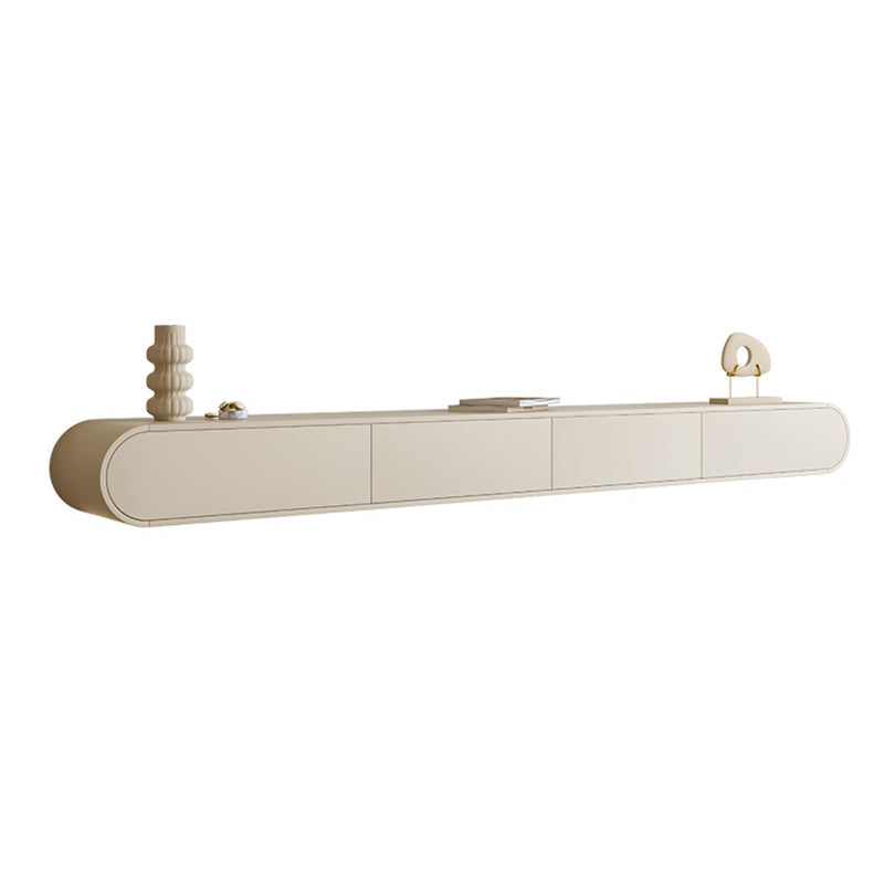 Modern TV Console White Wall-mounted Media Console for Living Room Wood Clearhalo 'furn' 'furn_tv_stands_entertainment_centers' 'Furniture' 'Living Room Furniture' 'TV Stands & Entertainment Centers' 'TV Stands & Media Storage Furniture' 'tv_stands_entertainment_centers' 7496170