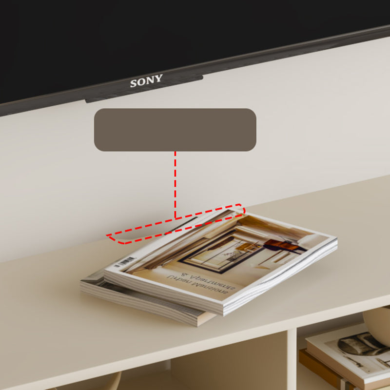 Contemporary TV Console Wood Wall Mounted Media Console for Living Room Clearhalo 'furn' 'furn_tv_stands_entertainment_centers' 'Furniture' 'Living Room Furniture' 'TV Stands & Entertainment Centers' 'TV Stands & Media Storage Furniture' 'tv_stands_entertainment_centers' 7496214