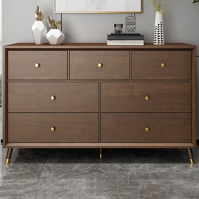 Wooden Chest Contemporary Glam Storage Chest Dresser with Drawers Clearhalo 'Bedroom Furniture' 'Dressers & Chests' 'dressers_chests' 'furn' 'furn_dressers_chests' 'Furniture' 7496343