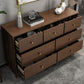 Wooden Chest Contemporary Glam Storage Chest Dresser with Drawers Clearhalo 'Bedroom Furniture' 'Dressers & Chests' 'dressers_chests' 'furn' 'furn_dressers_chests' 'Furniture' 7496346