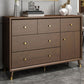 Wooden Chest Contemporary Glam Storage Chest Dresser with Drawers Clearhalo 'Bedroom Furniture' 'Dressers & Chests' 'dressers_chests' 'furn' 'furn_dressers_chests' 'Furniture' 7496350