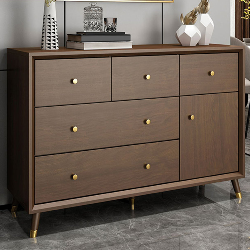 Wooden Chest Contemporary Glam Storage Chest Dresser with Drawers Clearhalo 'Bedroom Furniture' 'Dressers & Chests' 'dressers_chests' 'furn' 'furn_dressers_chests' 'Furniture' 7496350