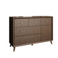 Wooden Chest Contemporary Glam Storage Chest Dresser with Drawers Clearhalo 'Bedroom Furniture' 'Dressers & Chests' 'dressers_chests' 'furn' 'furn_dressers_chests' 'Furniture' 7496352