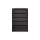 Black Storage Chest Dresser Wooden Storage Chest with Drawers https: res.litfad.com site img item 2023 02 03 7496397 1200x1200.jpg Clearhalo 'Bedroom Furniture' 'Dressers & Chests' 'dressers_chests' 'furn' 'furn_dressers_chests' 'Furniture' 7496397