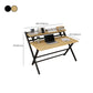 Contemporary Style Folding Home Office Desk Rectangular Trestle Writing Desk Clearhalo 'furn' 'furn_office_desk' 'Furniture' 'Office Desks' 'Office Furniture' 'office_desk' 7496604