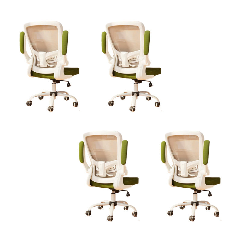 Modern Removable Arms Chair Tilt Mechanism No Distressing Ergonomic Desk Chair with Wheels