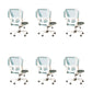 Modern Removable Arms Chair Tilt Mechanism No Distressing Ergonomic Desk Chair with Wheels