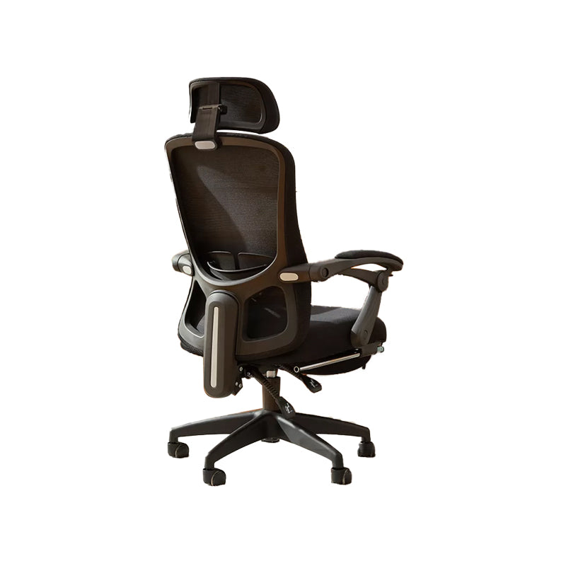 Modern Padded Arms Office Chair No Distressing Ergonomic Slide Chair Clearhalo 'furn' 'furn_office_chair' 'Furniture' 'Office Chairs' 'Office Furniture' 'office_chair' 7496814