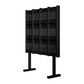 Modern Style Closed Back Bookshelf Solid Wood Bookcase with Shelves Black Clearhalo 'Bookcases' 'furn' 'furn_bookcases' 'Furniture' 'Office Furniture' 7497243