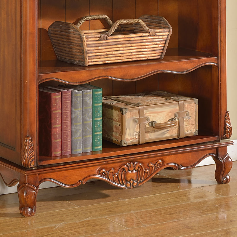 Contemporary Closed Back Bookshelf Vertical Solid Wood Bookcase for Office Clearhalo 'Bookcases' 'furn' 'furn_bookcases' 'Furniture' 'Office Furniture' 7497262