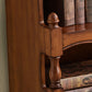 Contemporary Closed Back Bookshelf Vertical Solid Wood Bookcase Clearhalo 'Bookcases' 'furn' 'furn_bookcases' 'Furniture' 'Office Furniture' 7497295