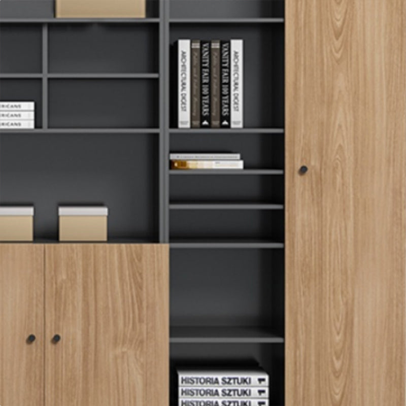 Mobile moderno medievale mobile in legno verticale archivio