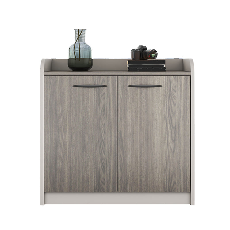 Nordic Lateral Filing Cabinet Wooden Frame Storage Filing Cabinet 31"L x 16"W x 31"H Grey Drawer Not Included Clearhalo 'Filing Cabinets' 'filling_cabinets' 'furn' 'furn_filling_cabinets' 'Furniture' 'Office Furniture' 7497550