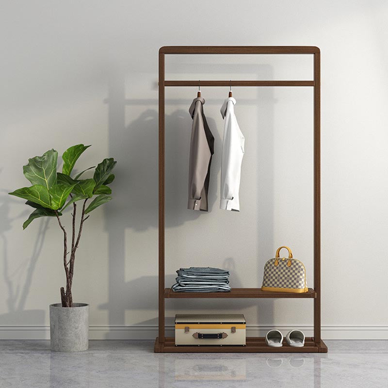 Contemporary Storage Wardrobe Bedroom Wooden Armoire with Shelves Clearhalo 'Armoires & Wardrobes' 'armoires_wardrobes' 'Bedroom Furniture' 'furn' 'furn_armoires_wardrobes' 'Furniture' 7497607