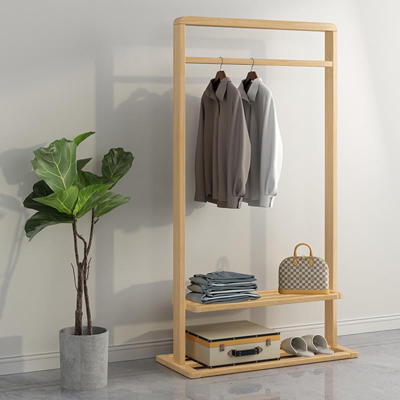 Contemporary Storage Wardrobe Bedroom Wooden Armoire with Shelves Clearhalo 'Armoires & Wardrobes' 'armoires_wardrobes' 'Bedroom Furniture' 'furn' 'furn_armoires_wardrobes' 'Furniture' 7497610