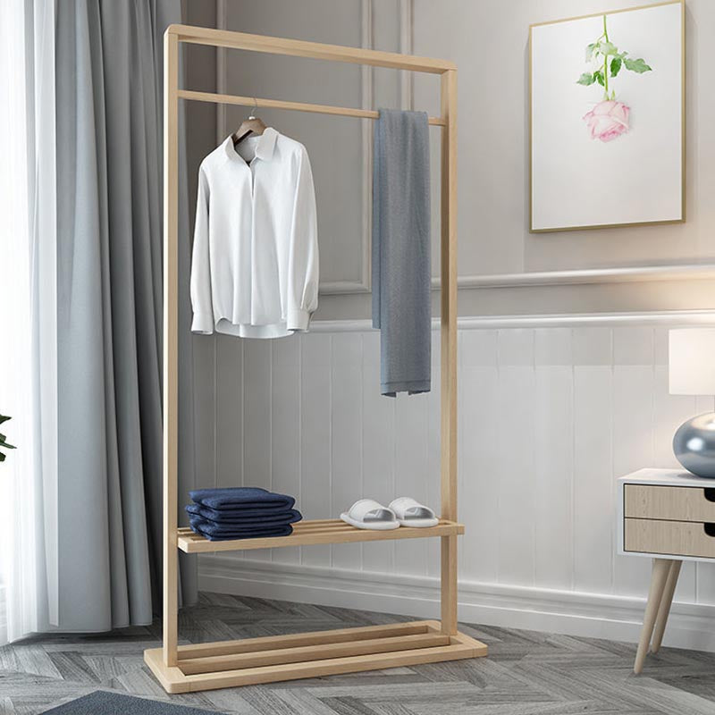 Contemporary Storage Wardrobe Bedroom Wooden Armoire with Shelves Clearhalo 'Armoires & Wardrobes' 'armoires_wardrobes' 'Bedroom Furniture' 'furn' 'furn_armoires_wardrobes' 'Furniture' 7497624