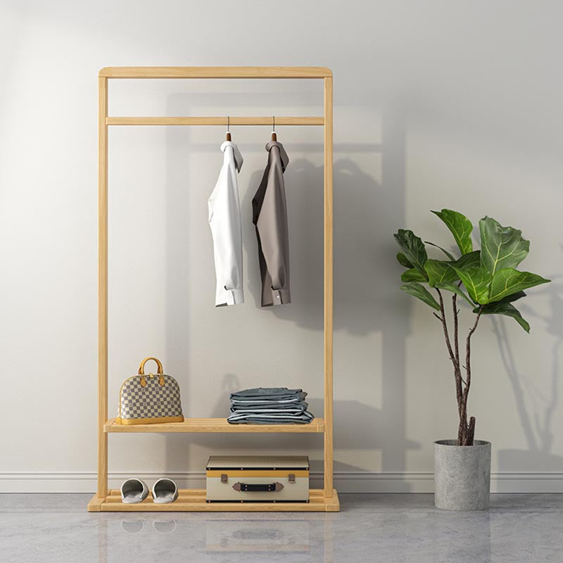 Contemporary Storage Wardrobe Bedroom Wooden Armoire with Shelves Clearhalo 'Armoires & Wardrobes' 'armoires_wardrobes' 'Bedroom Furniture' 'furn' 'furn_armoires_wardrobes' 'Furniture' 7497626