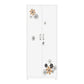Modern Armoire Steel 2 Doors White Small Wardrobe Armoire with Lock Clearhalo 'Armoires & Wardrobes' 'armoires_wardrobes' 'Bedroom Furniture' 'furn' 'furn_armoires_wardrobes' 'Furniture' 7497662
