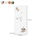 Modern Armoire Steel 2 Doors White Small Wardrobe Armoire with Lock Clearhalo 'Armoires & Wardrobes' 'armoires_wardrobes' 'Bedroom Furniture' 'furn' 'furn_armoires_wardrobes' 'Furniture' 7497676