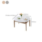 Extendable Round Dining Table Solid Wood 4 Legs Dining Table for Dining Room Clearhalo 'Dining Tables & Seating' 'Dining Tables' 'dining_table' 'furn' 'furn_dining_table' 'Furniture' 'Kitchen & Dining Furniture' 7498812