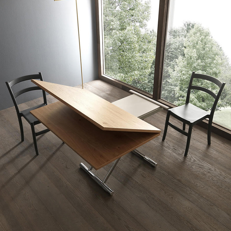 Simplicity Style Dining Site Table Rectangle Wood Folding Furniture Clearhalo 'Dining Tables & Seating' 'Dining Tables' 'dining_table' 'furn' 'furn_dining_table' 'Furniture' 'Kitchen & Dining Furniture' 7498877