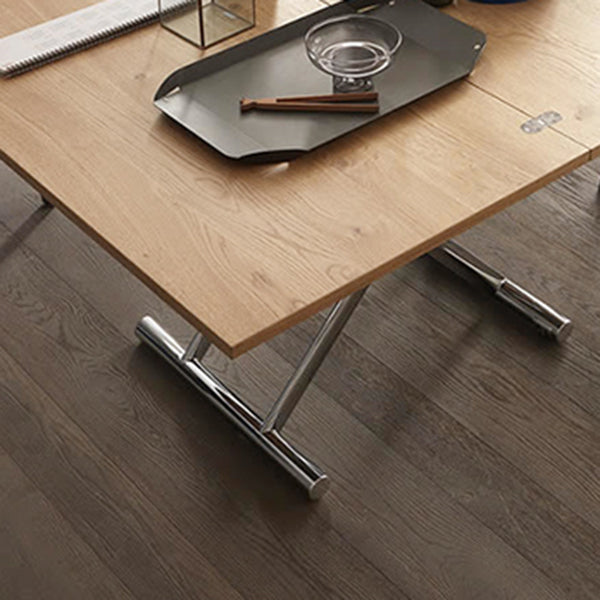 Simplicity Style Dining Site Table Rectangle Wood Folding Furniture Clearhalo 'Dining Tables & Seating' 'Dining Tables' 'dining_table' 'furn' 'furn_dining_table' 'Furniture' 'Kitchen & Dining Furniture' 7498880