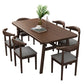 Modern Rectangle Wood Dining Table Wooden Legs for Dining Room Clearhalo 'Dining Tables & Seating' 'Dining Tables' 'dining_table' 'furn' 'furn_dining_table' 'Furniture' 'Kitchen & Dining Furniture' 7498927