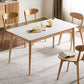 Sintered Stone Top Table White Dining Table for Kitchen Room