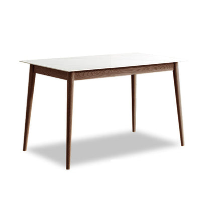 Sintered Stone Top Table White Dining Table for Kitchen Room