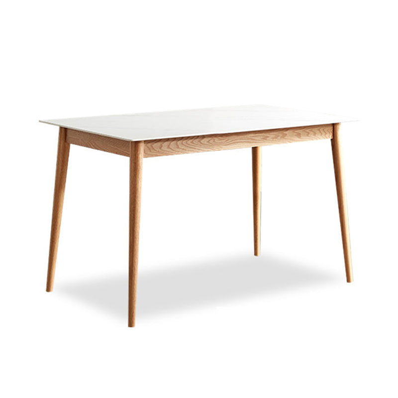 Sintered Stone Top Table White Dining Table for Kitchen Room