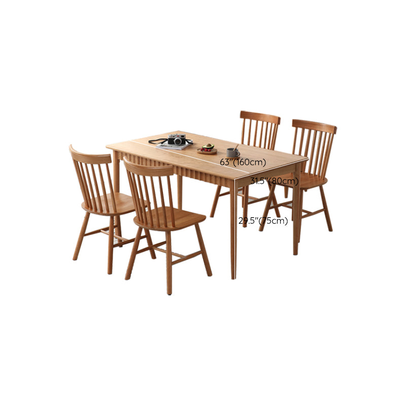 1/4/5 pièces de meubles de salle à manger