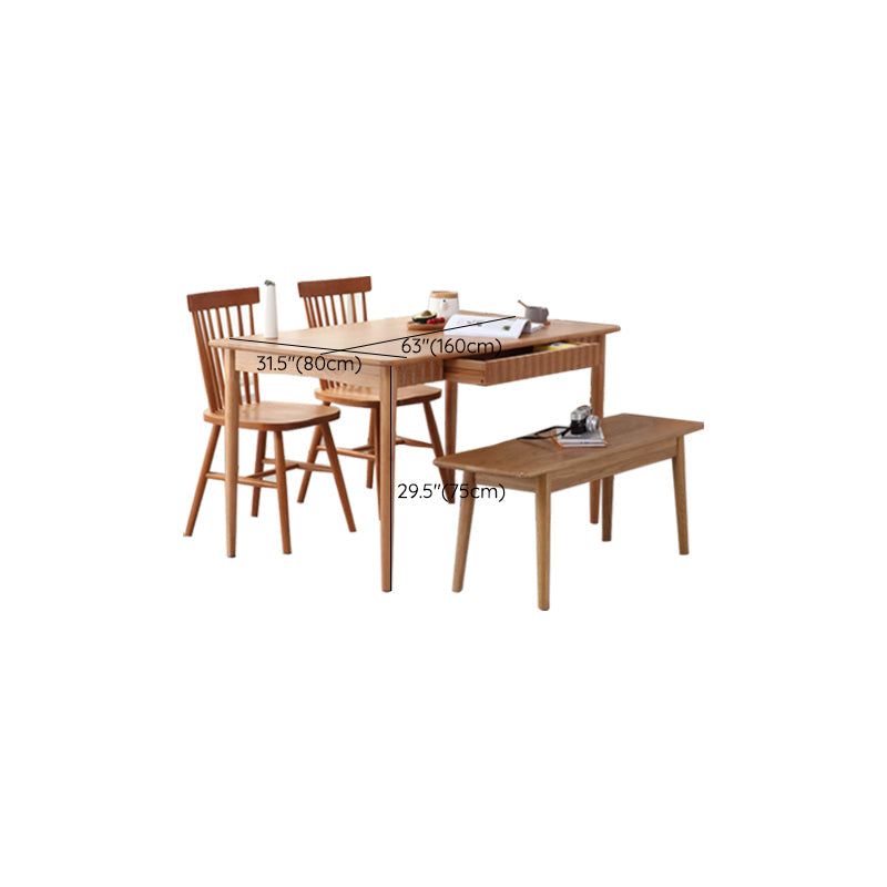 1/4/5 pièces de meubles de salle à manger