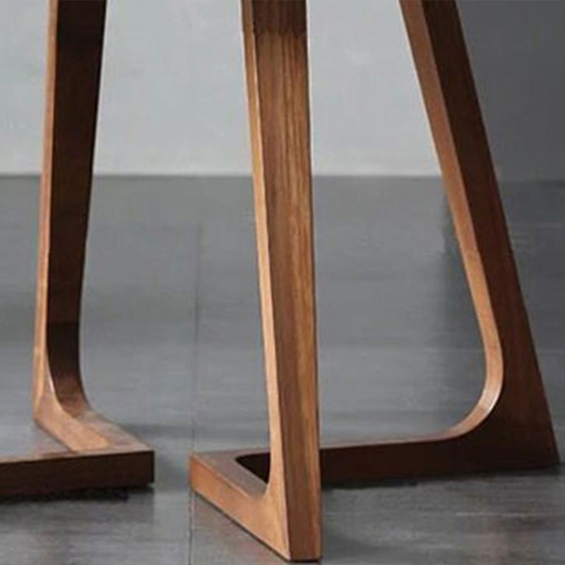 Ronde massieve houten eettafel Set 1/4/5 stukken Dinerset voor keuken