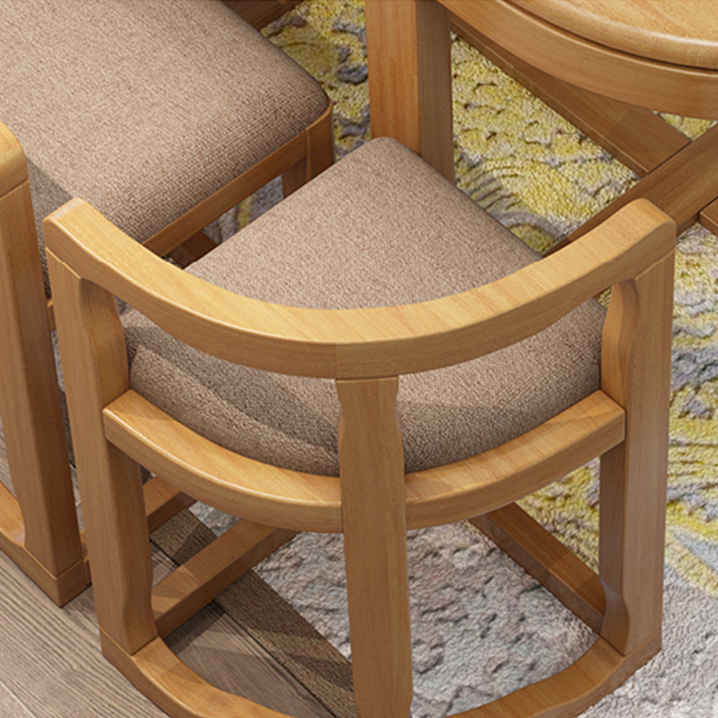 Juego de silla de comedor y mesa de 7 piezas juegos de mesa de comedor contemporáneos