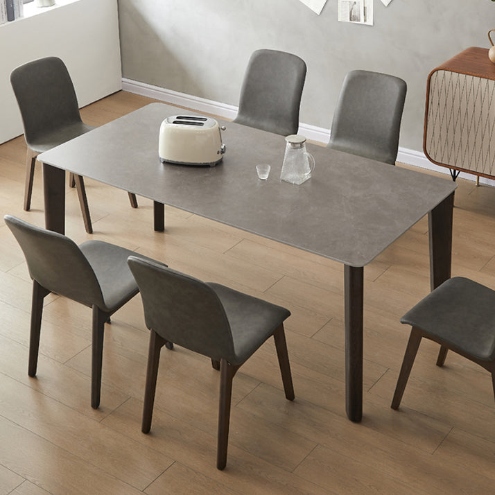 Set da tavolo da pranzo in pietra sinterizzato 1/4/5/7 pezzi set da pranzo per la cucina