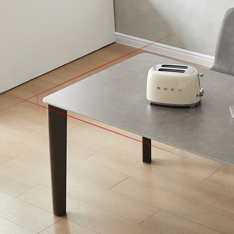 Set da tavolo da pranzo in pietra sinterizzato 1/4/5/7 pezzi set da pranzo per la cucina